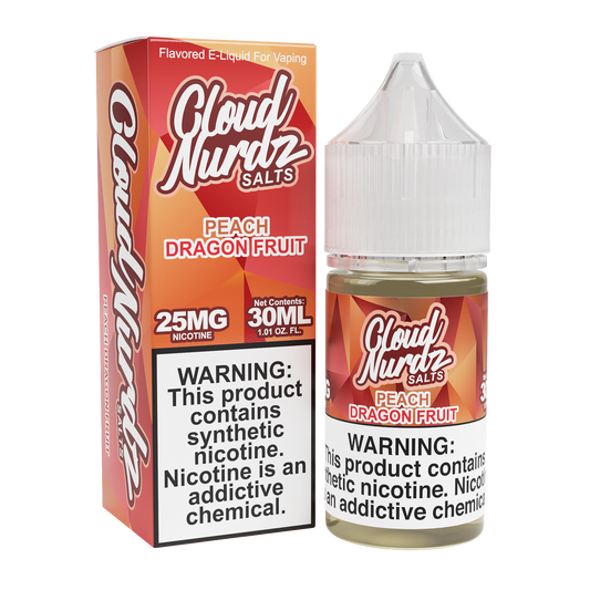 Peach Dragonfruit by Cloud Nurdz TFN Salt 30mL