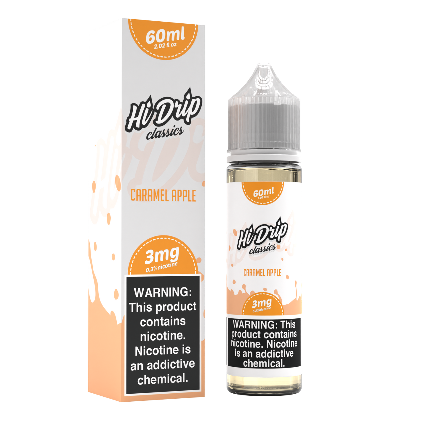 Caramel Apple by Hi-Drip Classics E-Liquid 60ML with Packaging