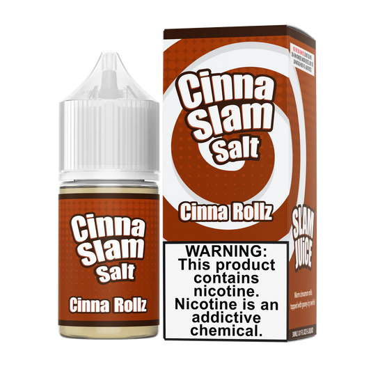 Slam Juice - Cinna Slam Salts 30mL with Packaging