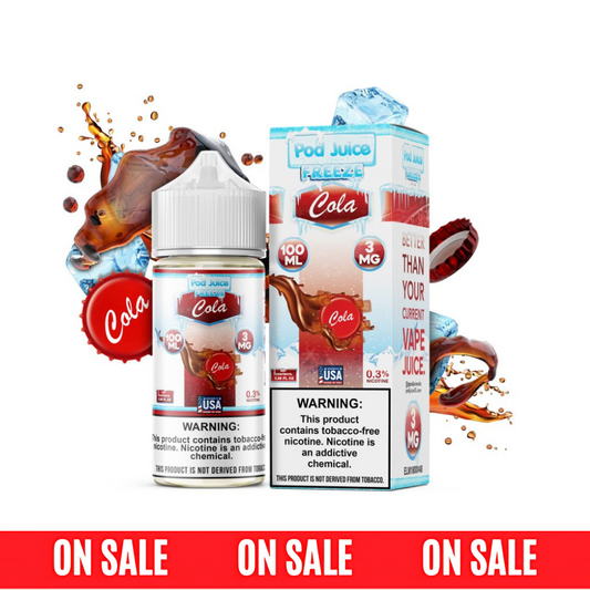 Cola Freeze - Pod Juice Series | 100mL On Sale