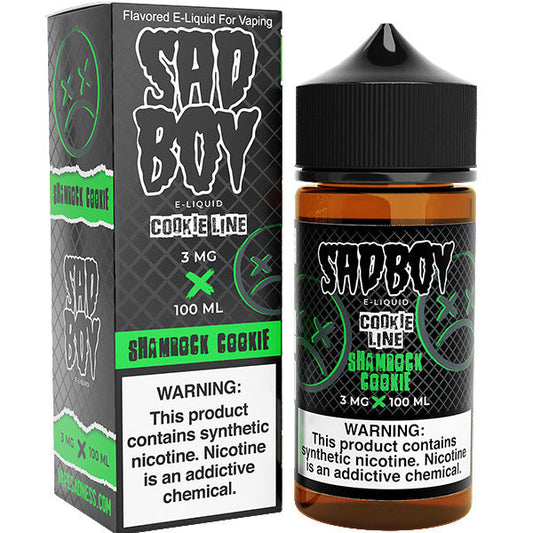 Shamrock Cookie by Sadboy 100ml with Packaging