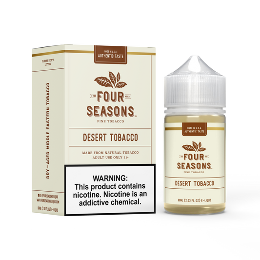 Desert Tobacco by Four Seasons 60mL With Packaging