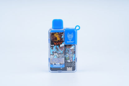 Snowwolf Ease Smart Disposable 9000 Puffs 18mL 50mg Blue Razz Ice