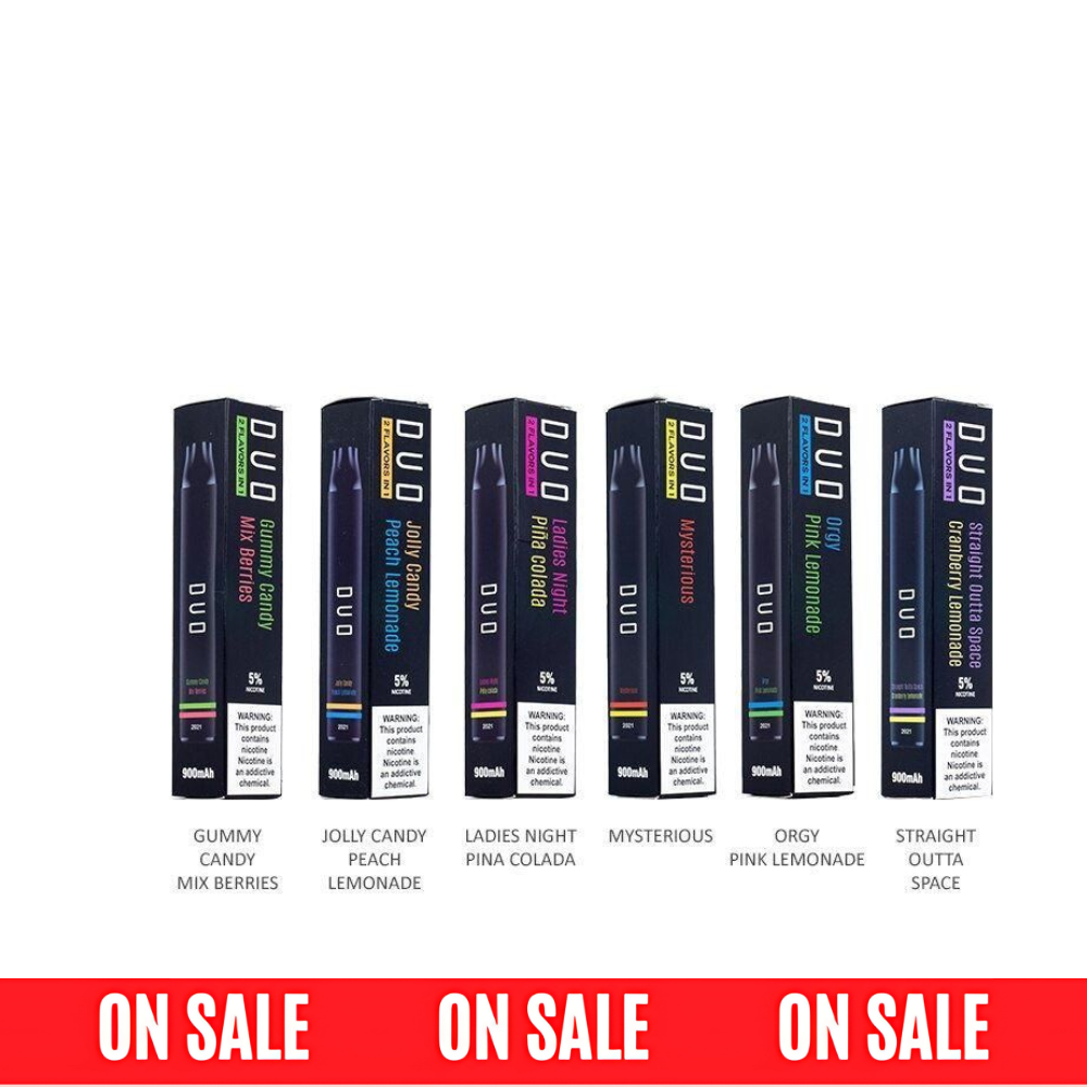 DUO Disposable Device | 1500 Puffs