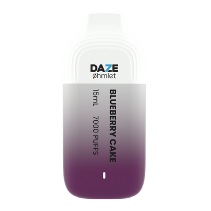 Daze OHMLET Disposable | 7000 Puffs | 15mL Blueberry Cake	