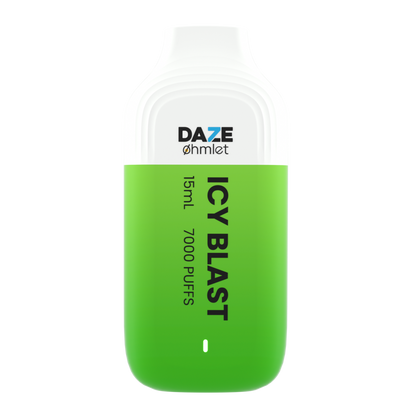 Daze OHMLET Disposable | 7000 Puffs | 15mL  Icy Blast	