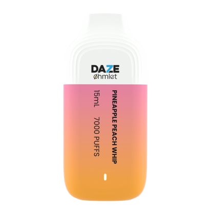 Daze OHMLET Disposable | 7000 Puffs | 15mL | Pineapple Peach Whip