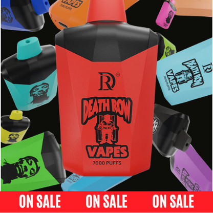 Death Row Vapes Disposable | 7000 Puffs | 12mL | 50mg