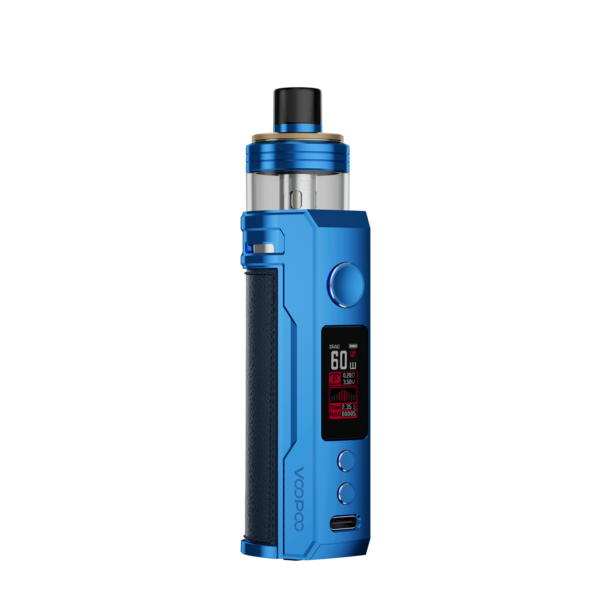 VooPoo Drag S PnP-X Kit | 60w | 2500 mAh Sapphire Blue