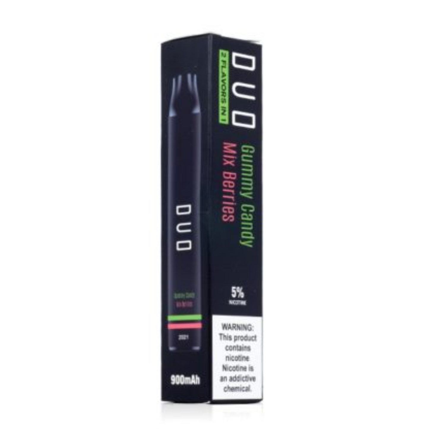 DUO Disposable Device | 1500 Puffs Gummy Candy Mix Berries