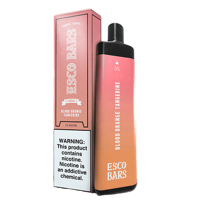 Esco Bars Mega Mesh Disposable | 5000 Puffs | 14mL Blood Orange Tangerine with Packaging