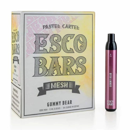 Esco Bars Mesh Disposable | 2500 Puffs | 6mL Gummy Bear