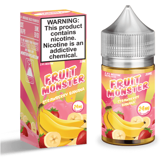 Strawberry Banana by Fruit Monster Salts Series 30ml with Packaging