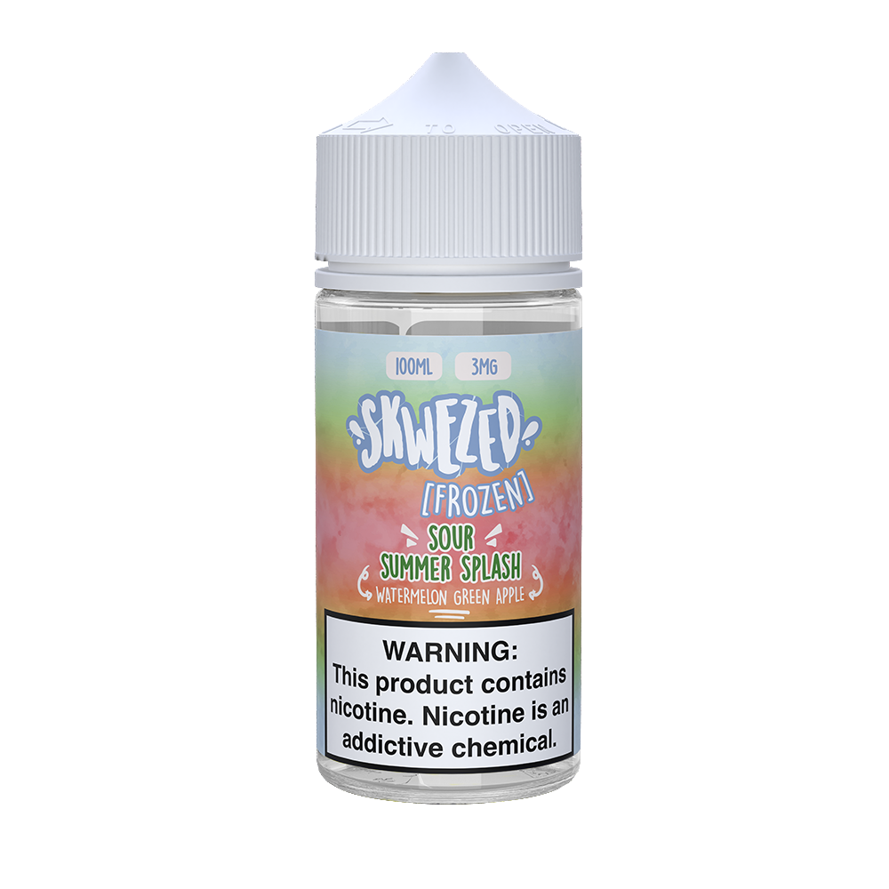 Frozen Sour Summer Splash (Watermelon Green Apple Ice) by Skwezed 100ml