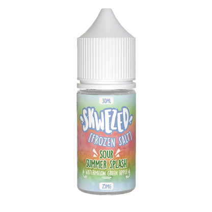 Frozen Sour Summer Splash (Watermelon Green Apple Ice) by Skwezed Salt 30ml