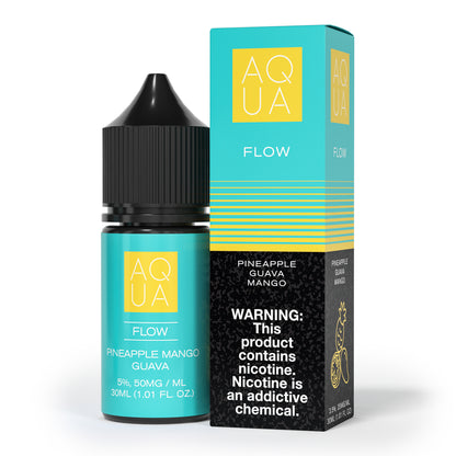Aqua SALTS E-Liquid - Flow, 30mL | 50mg with packaging