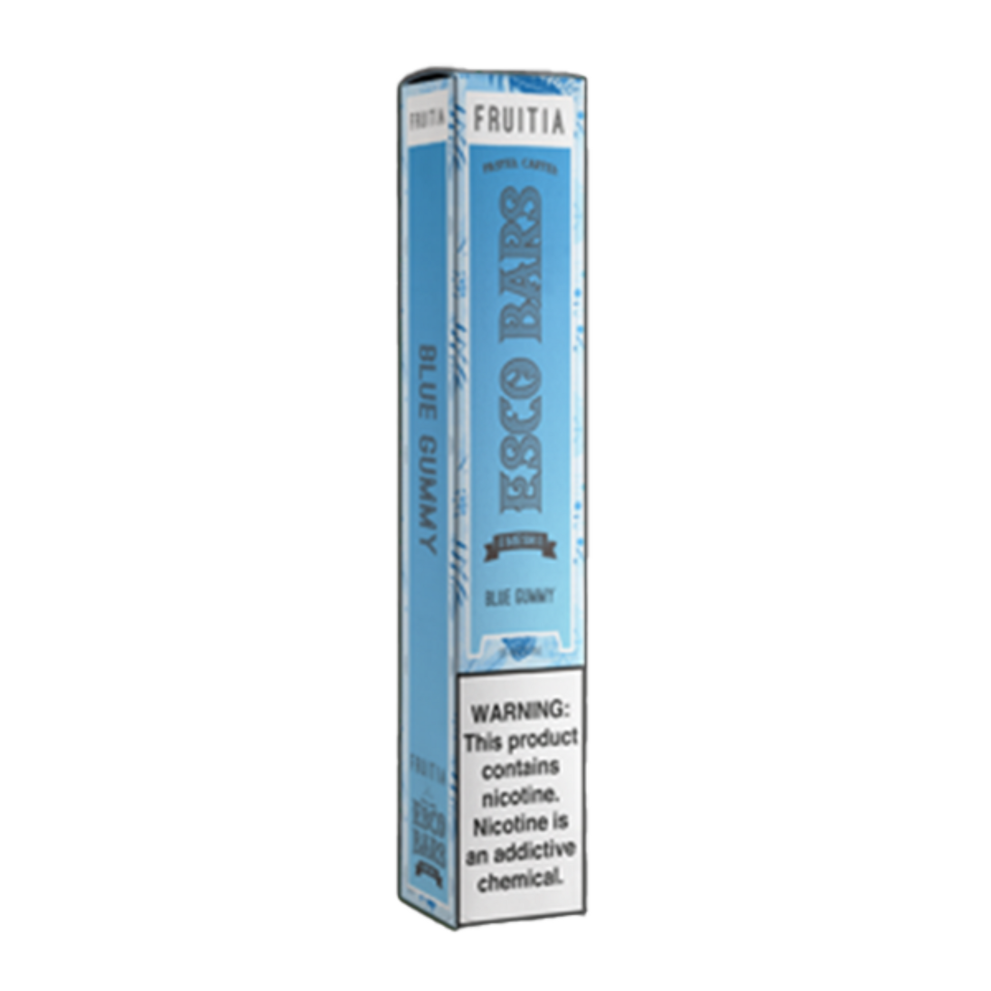 Fruitia Esco Bars Mesh Disposable | 2500 Puffs | 6mL Blue Gummy Packaging