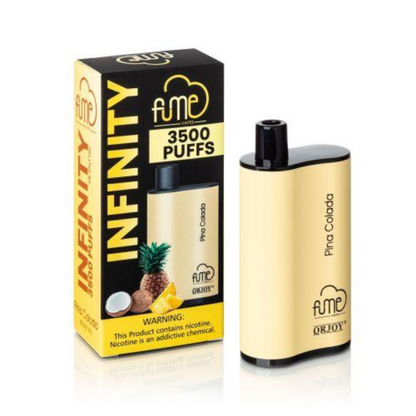 Fume Infinity Disposable 3500 Puffs | 12mL Pina Colada with Packaging