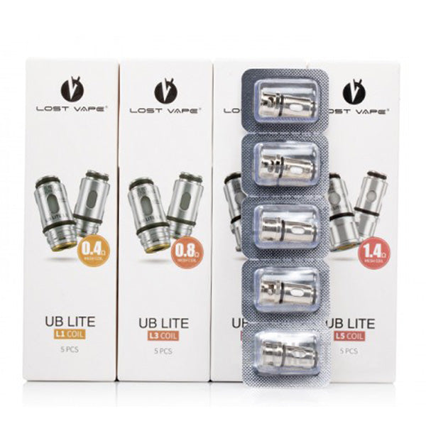 Lost Vape UB Lite Coils | 5-Pack Group Photo