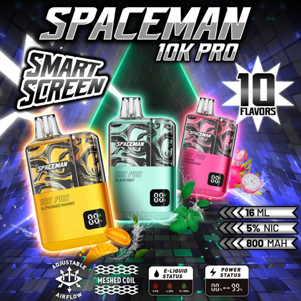 SMOK Space Man Pro Disposable Group Photo