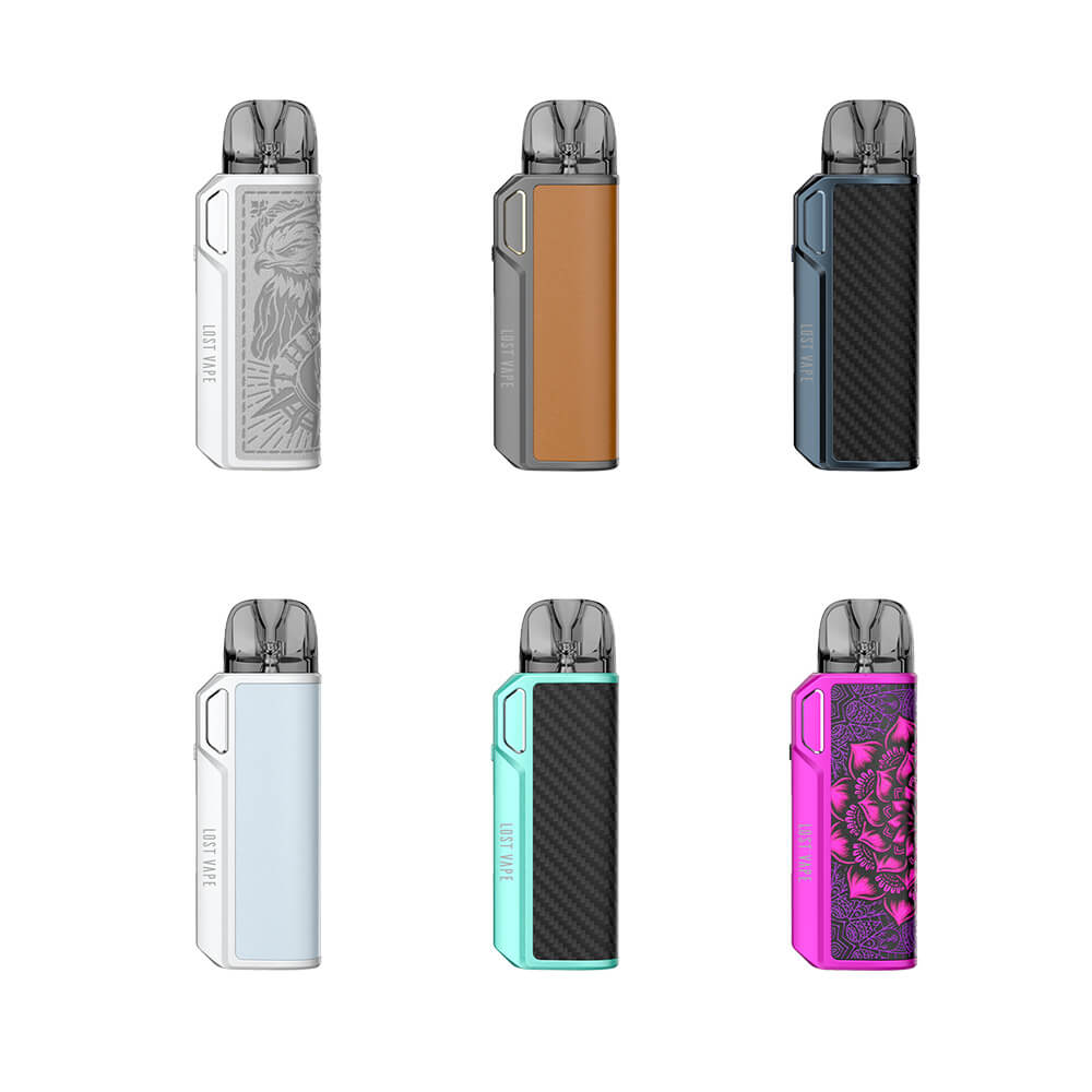 Lost Vape Thelema Elite Pod System Kit Group Photo