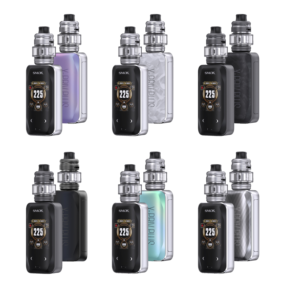 SMOK - X-Priv Plus 225W Box Mod Starter Kit | Group Photo