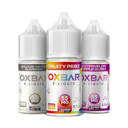Oxbar SALTS E-Liquid - 30mL | Group Photo