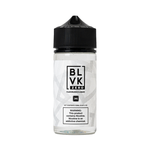 BLVK ZERO - Flavorless E-Juice, 100mL