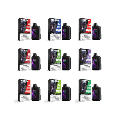 North Stellar (Dispo) | (40000Puff) |(20mL) | 50mg | Dark Moon Edition | Group Photo