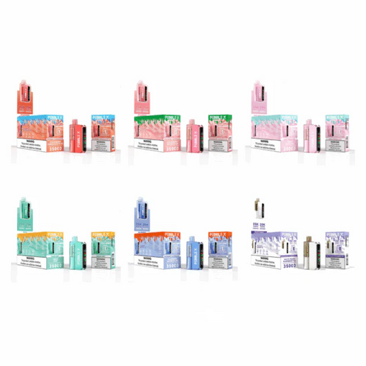 Pebble X Kit 35K Disposable (Dispo + Power Dock) Group Photo