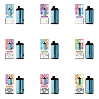 Dinner Lady 50K Disposables Group Photo with Packaging