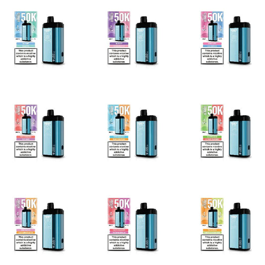 Dinner Lady 50K Disposables Group Photo with Packaging