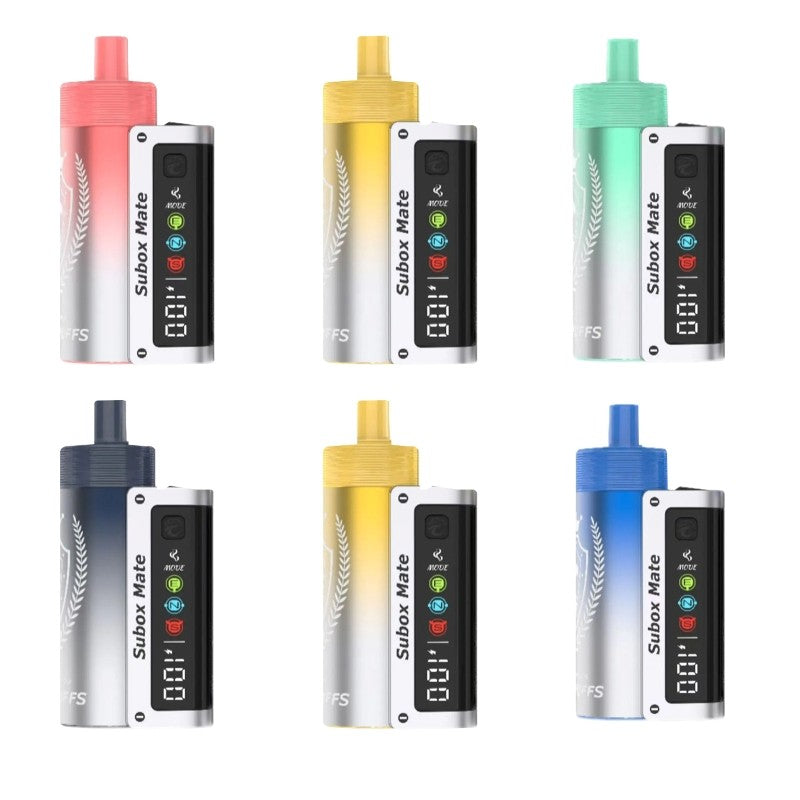 Set of Subox Mate vape devices Group Photo