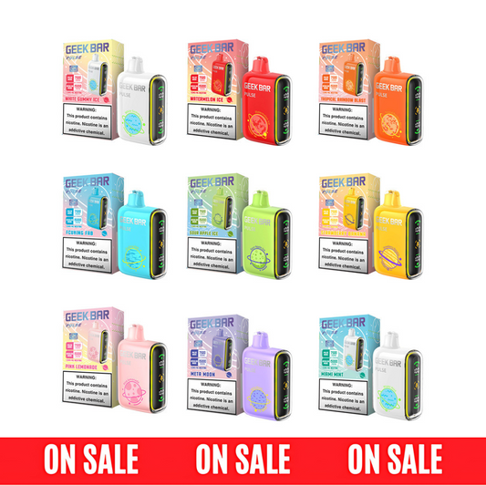 Geek Bar Pulse - 15000 Puffs Disposable - 16mL 50mg