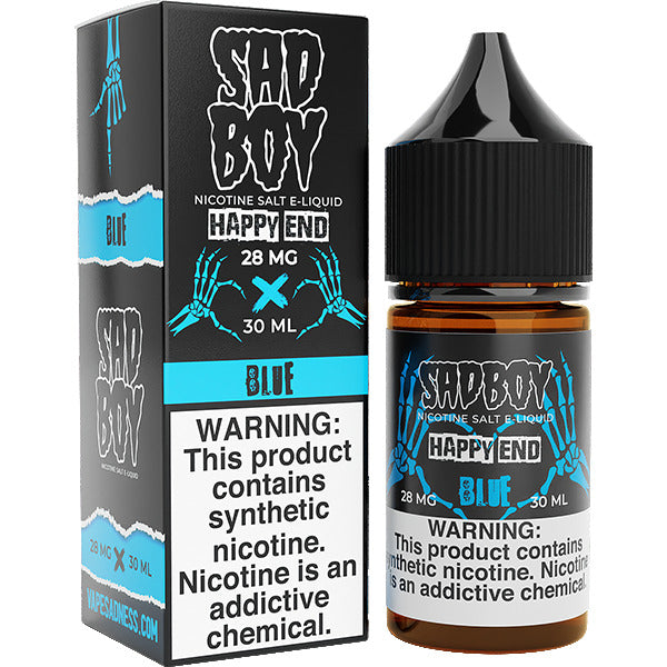 Happy End Blue by Sadboy Salt 30ml with Packaging