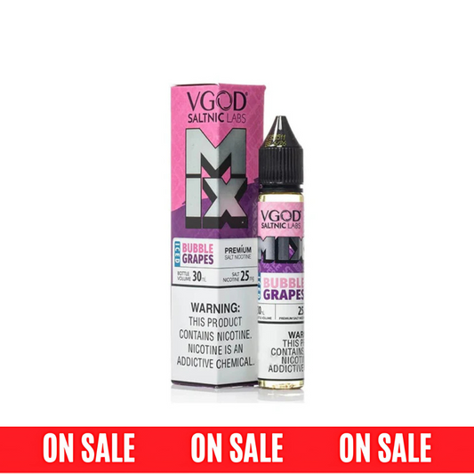Iced Bubble Grapes | VGOD Salts | 30mL