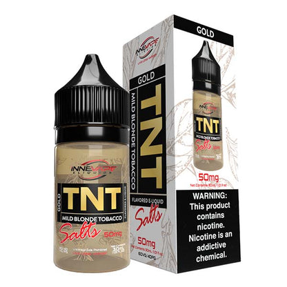 TNT Gold Salt by Innevape Salt 30ml With Packaging