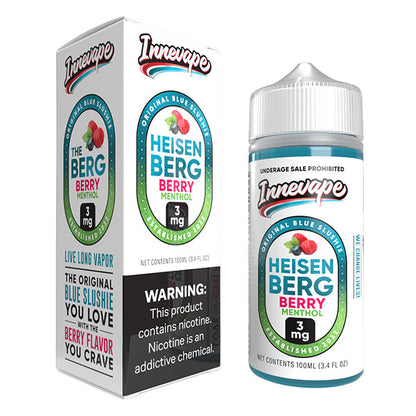 Innevape Series E-Liquid 100mL (Freebase) | Heisenberg Berry Menthol with Packaging

