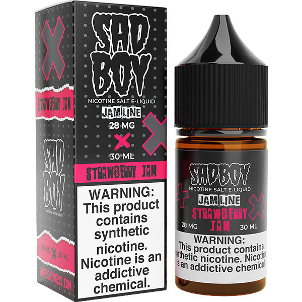 Straw Jam Cookie by Sadboy Salts 30ml with Packaging