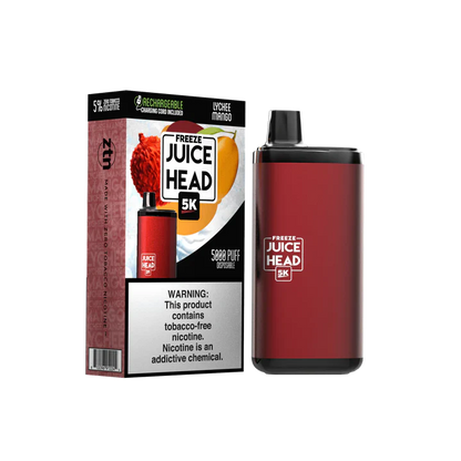 Juice Head 5K Disposable | 14mL | 50mg Lychee Mango Freeze with Packaging