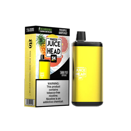 Juice Head 5K Disposable | 14mL | 50mg Pineapple Grapefruit Freeze with Packaging