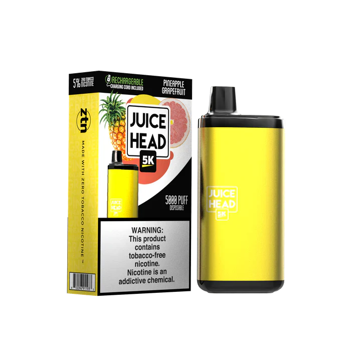 Juice Head 5K Disposable | 14mL | 50mg Pineapple Grapefruit with Packaging