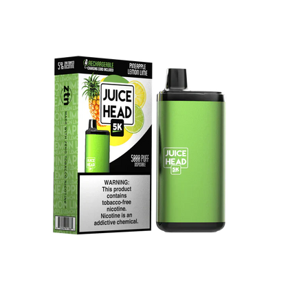 Juice Head 5K Disposable | 14mL | 50mg Pineapple Lemon Lime with Packaging