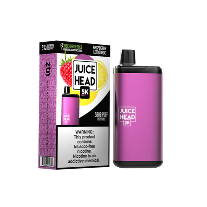 Juice Head 5K Disposable | 14mL | 50mg Raspberry Lemonade with Packaging