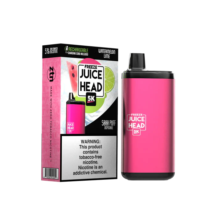 Juice Head 5K Disposable | 14mL | 50mg Watermelon Lime Freeze	with Packaging