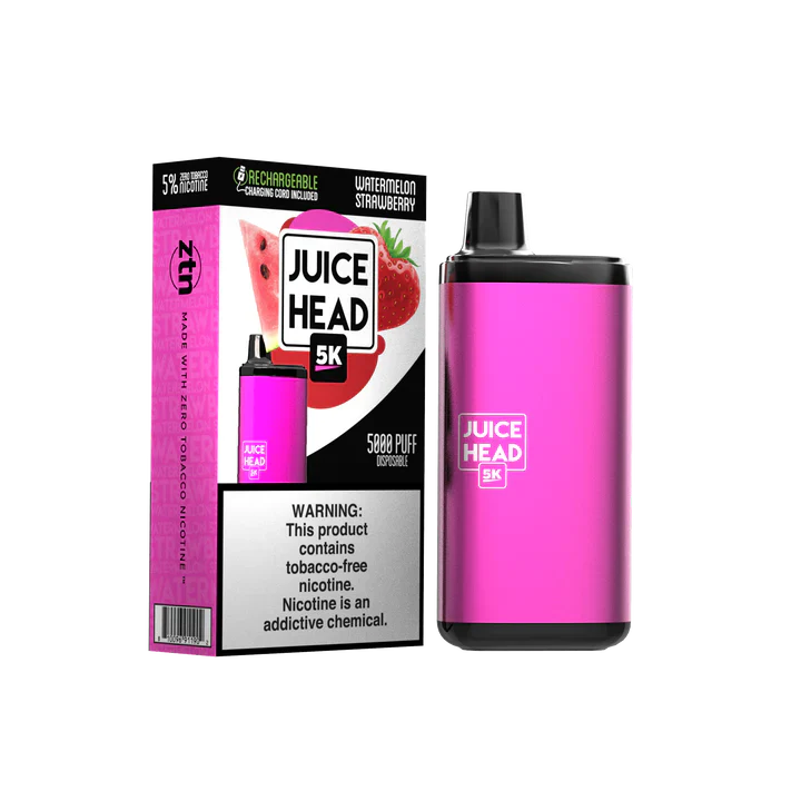 Juice Head 5K Disposable | 14mL | 50mg Watermelon Strawberry with Packaging