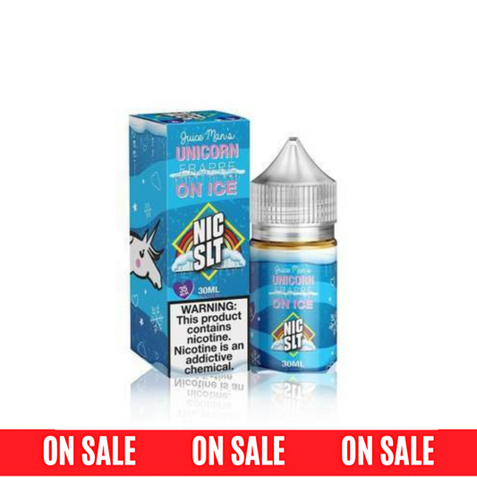 Juice Man SALTS E-Liquid - Unicorn Frappe on Ice, 30mL
