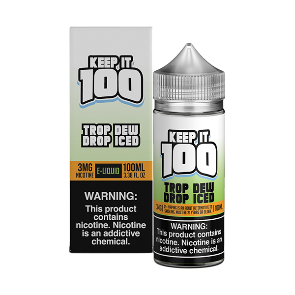 Trop Dew Drop Iced by Keep It 100 TFN Series 100mL With Packaging