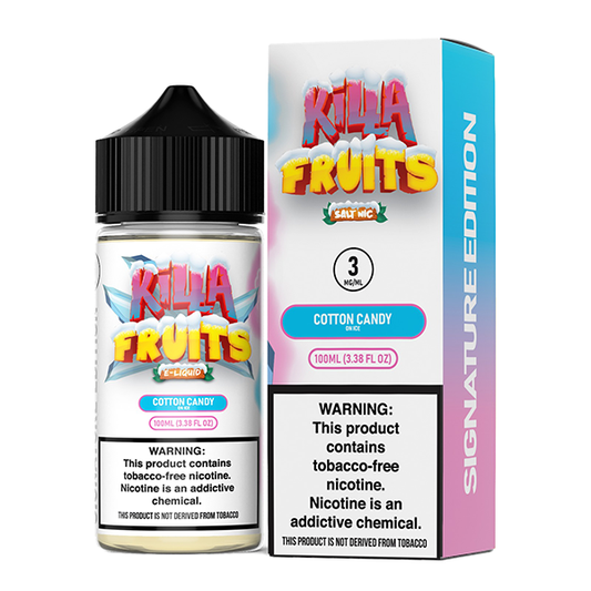 Cotton Candy on Ice by Killa Fruits Signature TFN Series 100mL With Packaging