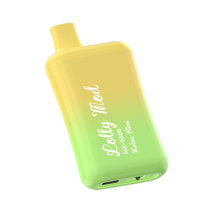 Lolly Mod Disposable | 5500 Puffs | 14mL | 50mg Melon Kiwi	